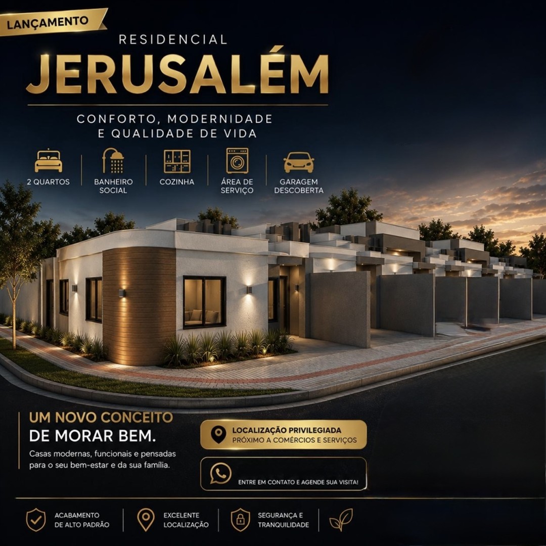 Casa Geminada > venda > Residencial Jerusalém - Tiradentes - Betim